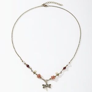 Boho Dragonfly Necklace #2340
